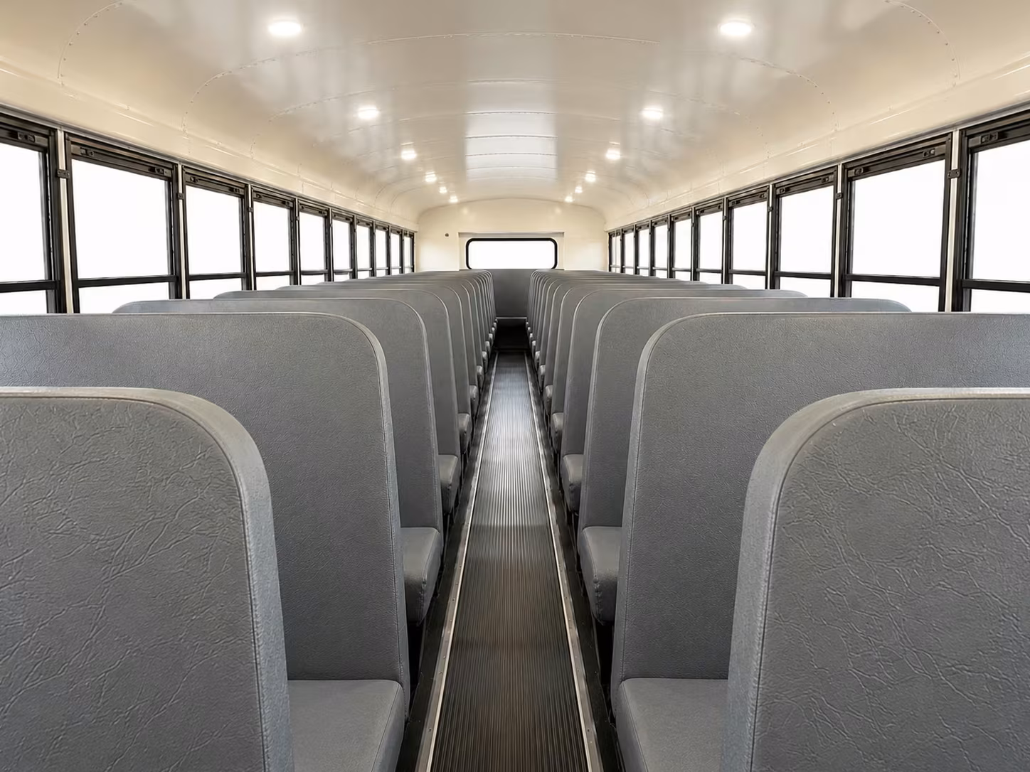school bus interior