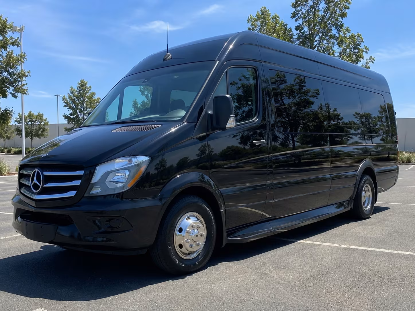 sprinter van with driver